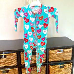 Posh Peanut footed PJ’s